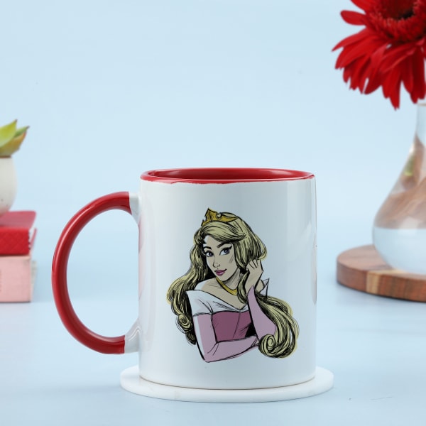 Cinderella Personalized White Mug