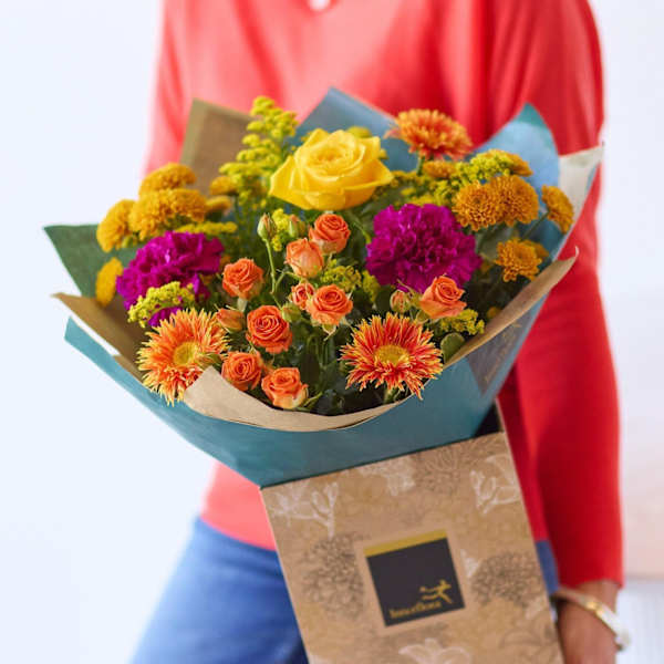 Buy Send Classic Autumn Bouquet Without Lilies Online 