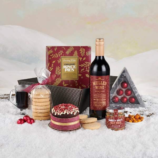 Classy Christmas Treats And Snacks Hamper