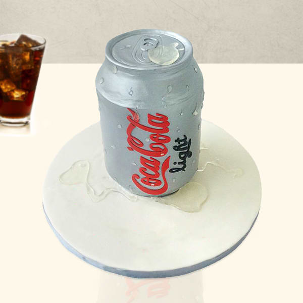 Coca Cola Tin Fondant Cake (2.5 Kg)