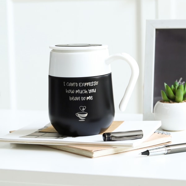 Coffee Confessions Personalized Temperature Mug