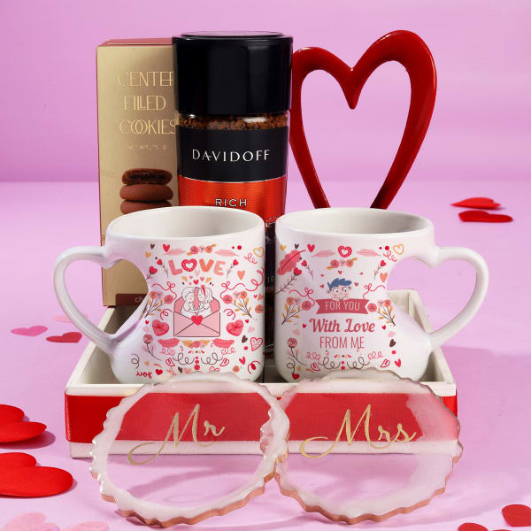 Coffee Lover Couple Personalized Hamper