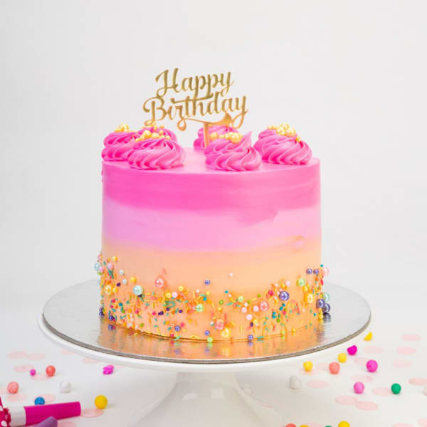 Colourful Birthday Cake (1 Kg)