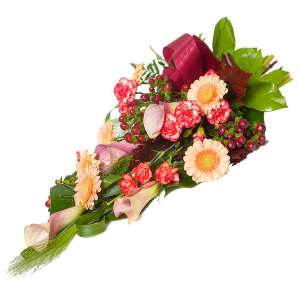 Colourful memories -funeral bouquet