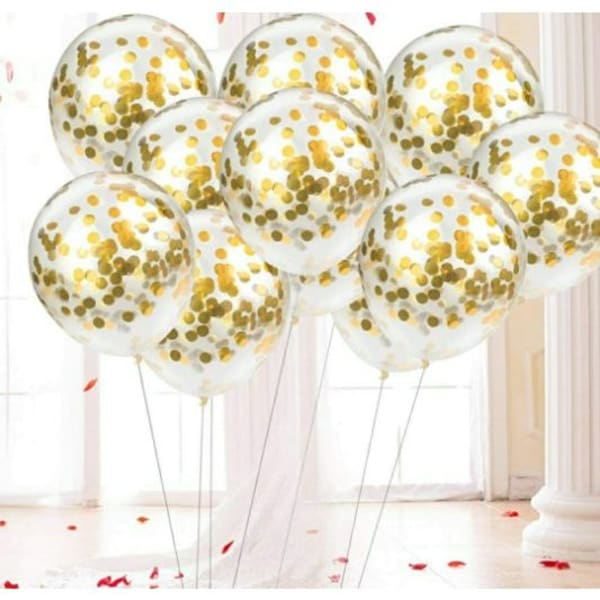 Buy/Send Confetti Balloons Set Of 5 Online IGP JVS1218537