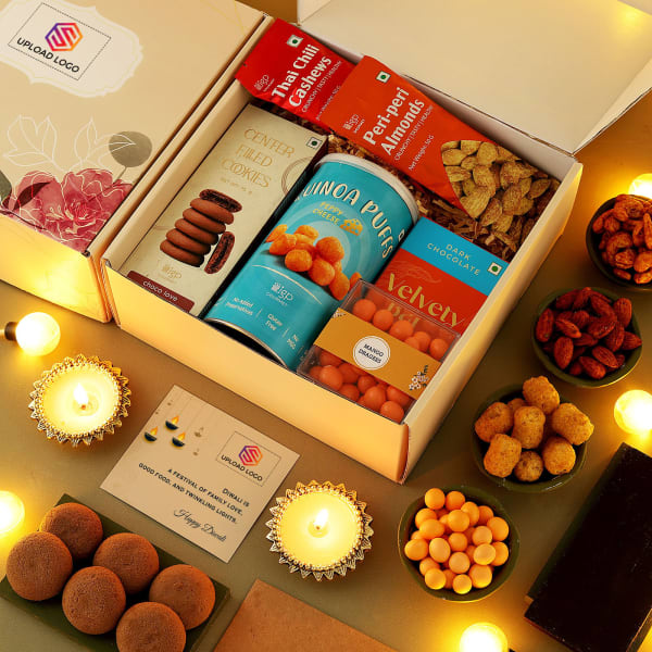 Cookies and Dry Fruits Diwali Gift Hamper