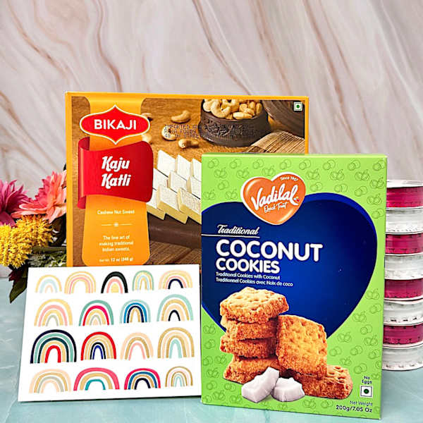 Buy Send Cookies And Kaju Katli Delight Online 