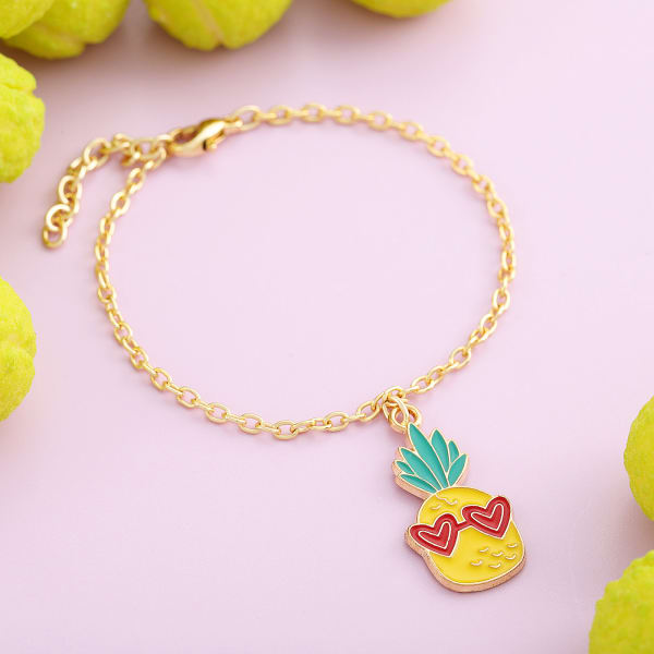 Cool Pineapple Girls Bracelet