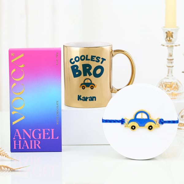 Coolest Bro Personalized Rakhi Gift Hamper