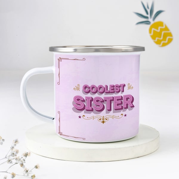 Coolest Sister Personalized Mug