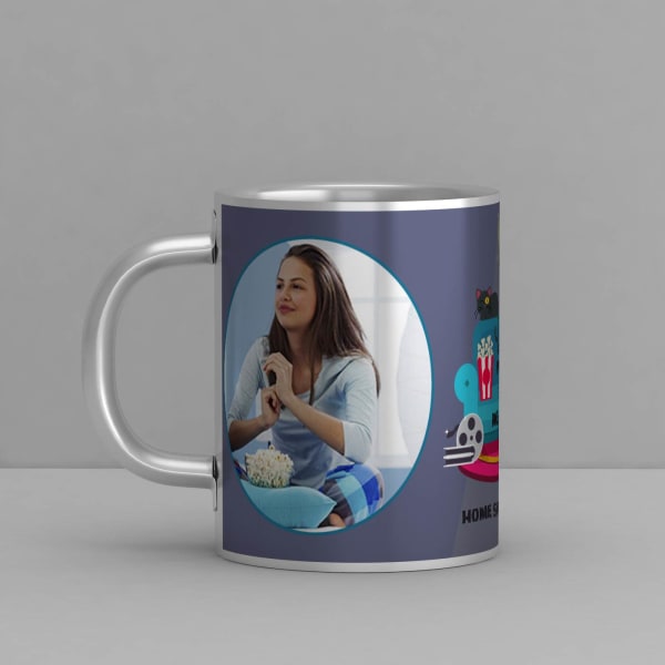 Couch Potato Personalized House Warming Steel Mug Gift Send Home