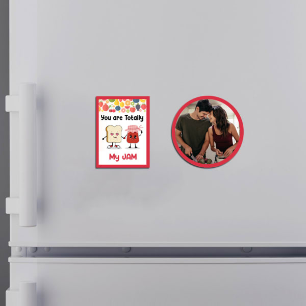 Couple Love Personalized Fridge Magnets (Set of 2)