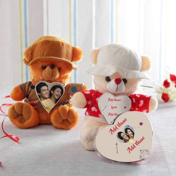 matching couple teddies