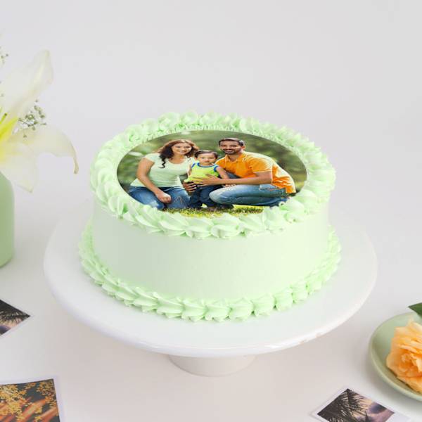 Creamy Photo Cake