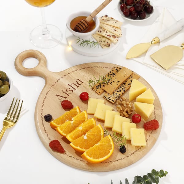 Culinary Adventures - Personalized Chopping Board