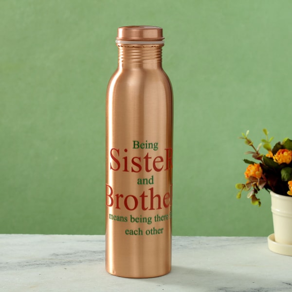 Customized Copper Water Bottle