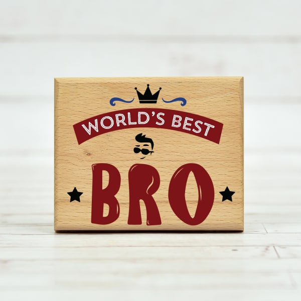 Customized Wooden Gift for Brother