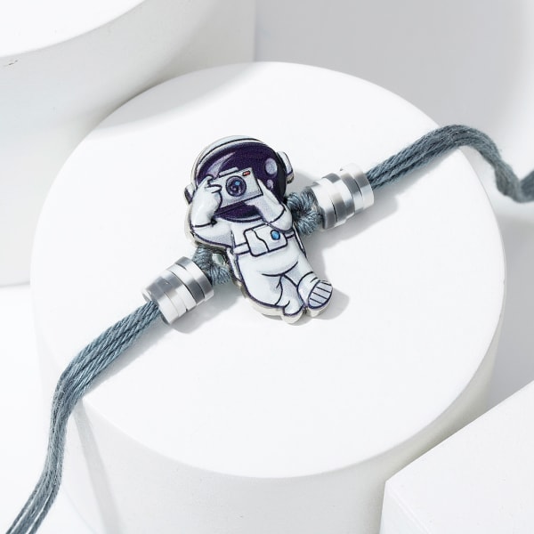 Cute Astronaut Kids Rakhi