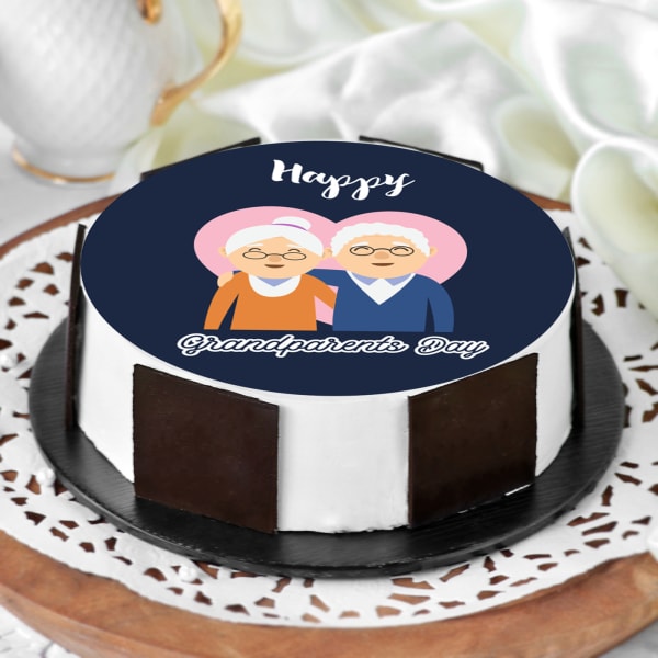 Cute Grandparents Day Cake (1 Kg)