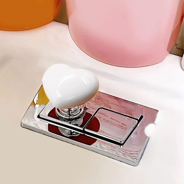 Buy/Send Cute Heart Toilet Press Button - Assorted - Single Piece ...