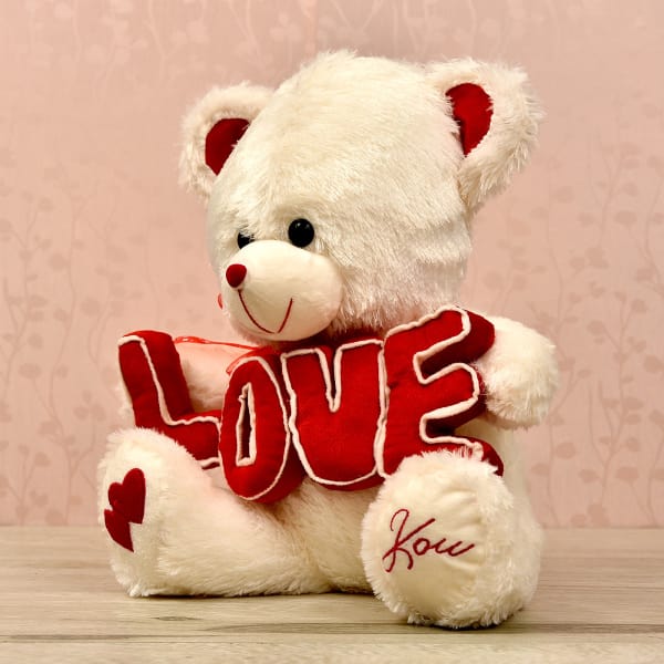 Cute Love You Teddy Bear: Gift/Send 