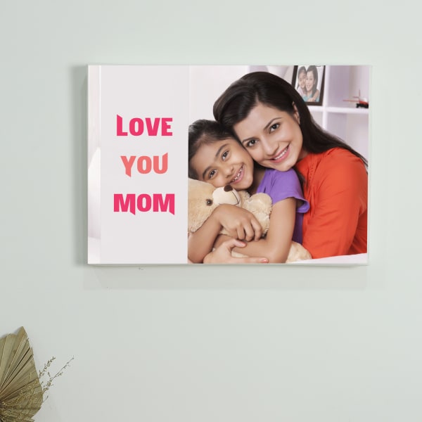 Cute Personalized Canvas For Mom