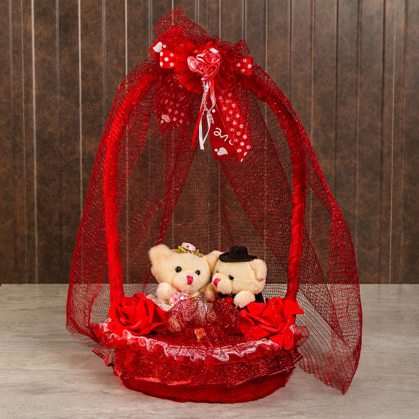 teddy basket