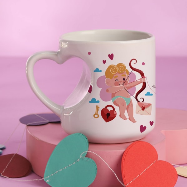 Cuter Than Cupid Personalized Mug