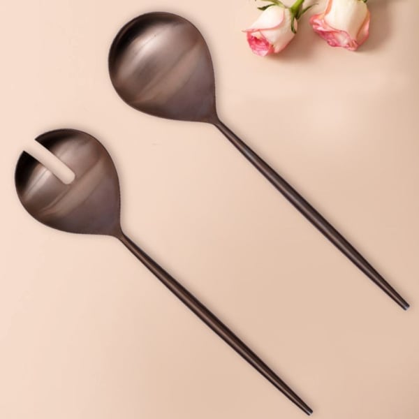 Cutlery - Serving Spoon And Salad Server - Set Of 2