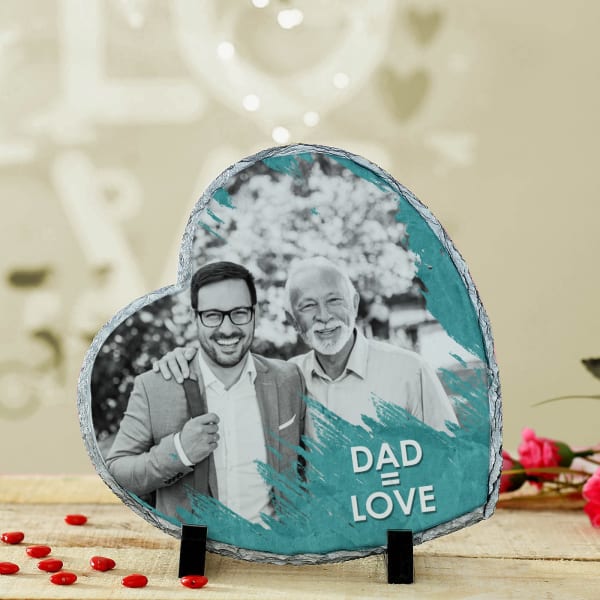 Dad Is My Rock Personalized Rock Tile