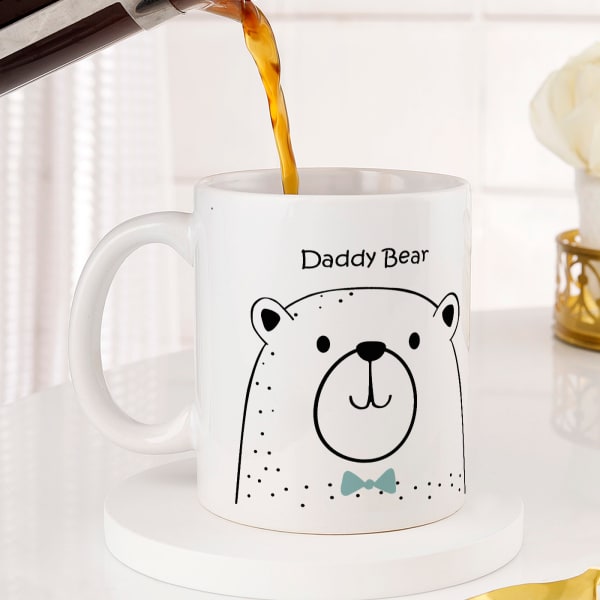 Daddy Bear Personalized Mug for Dad