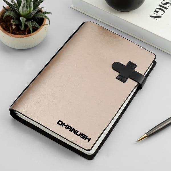 Daily Inspiration Personalized PU Leather Diary