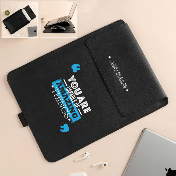 Daily Motivation Personalized Laptop Sleeve