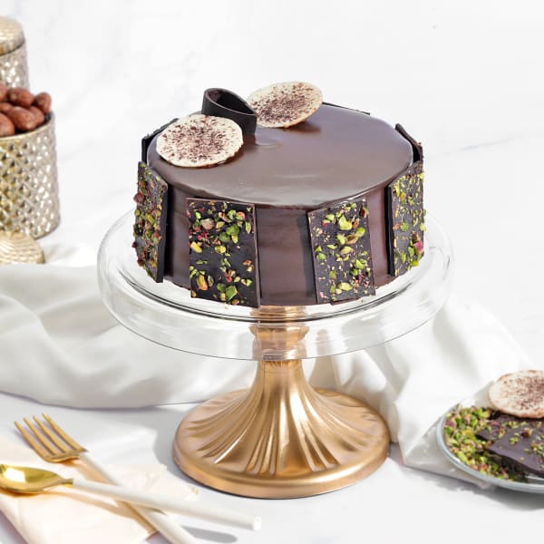 Decadent Dark Chocolate Cake (1 Kg)