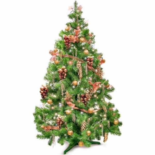 Buy/Send Decorated, natural Christmas tree. Online IGP NID1344402