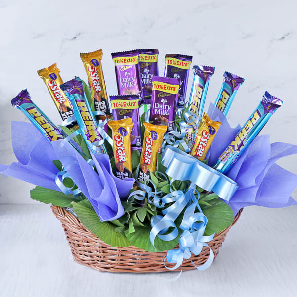 Delicious Bouquet Of Assorted Chocolates