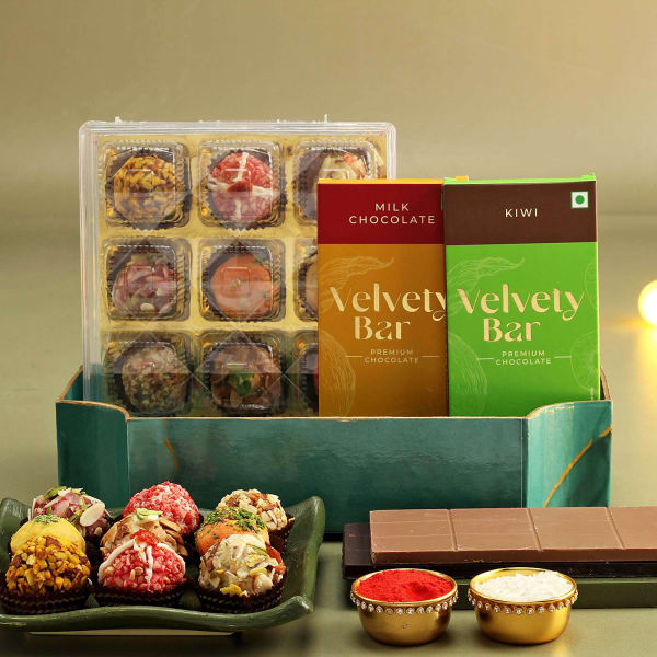 Delicious Gift Box for Bhai Dooj