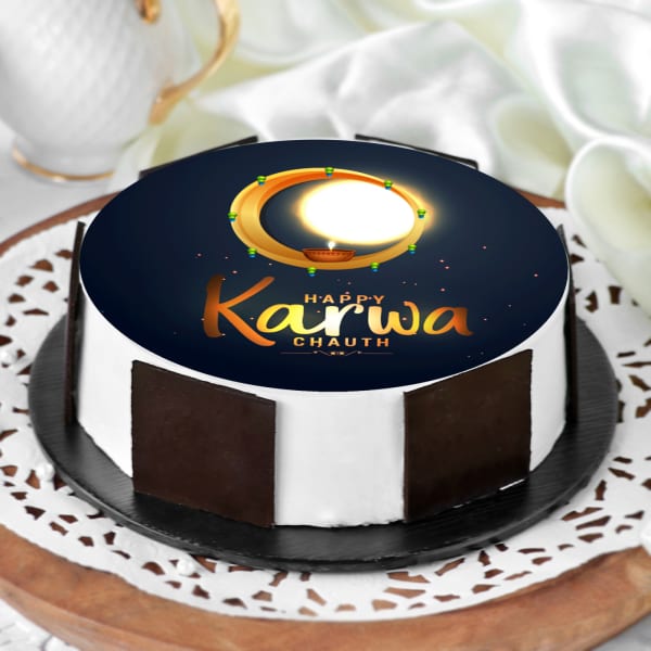 Delicious Karwa Chauth Cake (Half Kg)