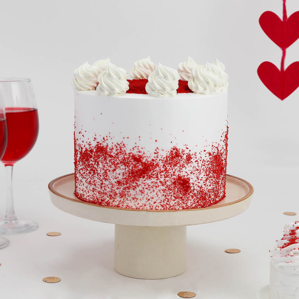 Delicious Red Velvet Cake (600 Gm)