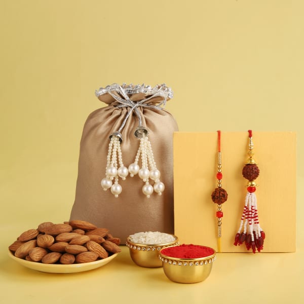 Delightful Bhaiya Bhabhi Rakhi Hamper
