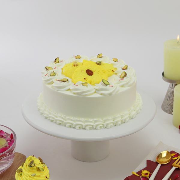 Desi Fusion Rasmalai Cake