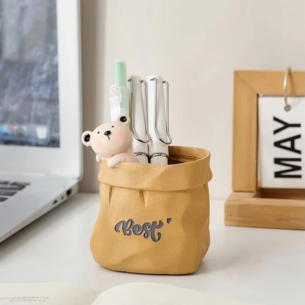 Buy/Send Desk Pen Stand Teddy Single Piece Online | IGP | JVS1286800