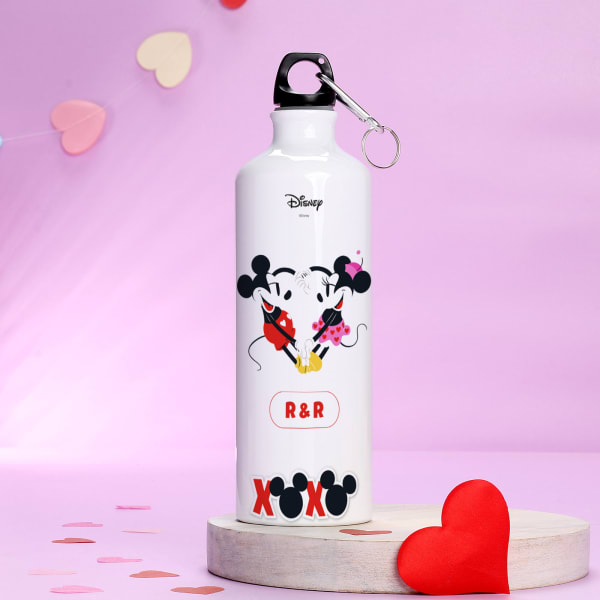Disney In Love Personalized Bottle