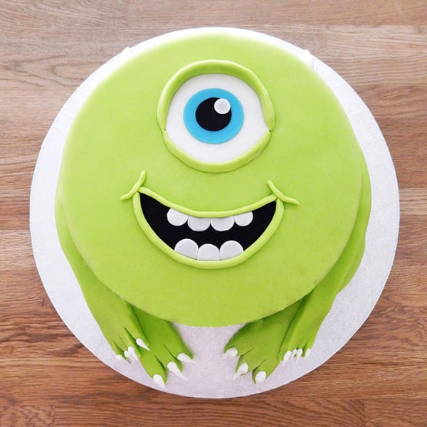 Disney Monsters Inc Fondant Cake (2 Kg)