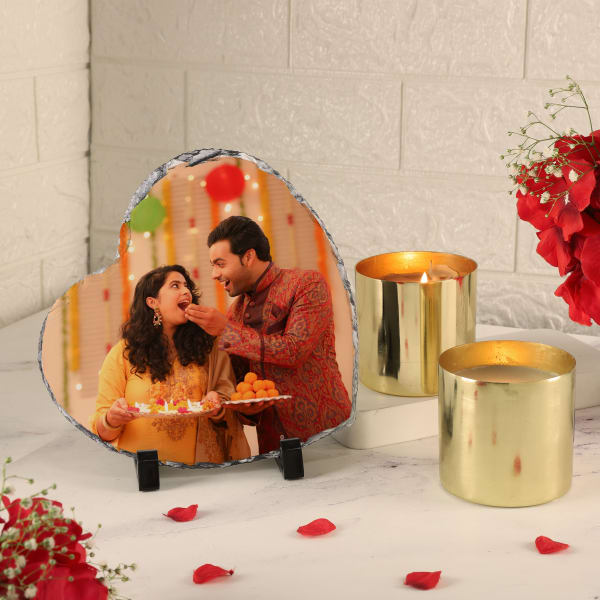 Diwali Charm Personalized Table Frame