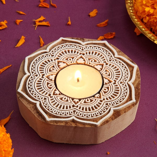 Diwali Special Floral Tea Light Holder