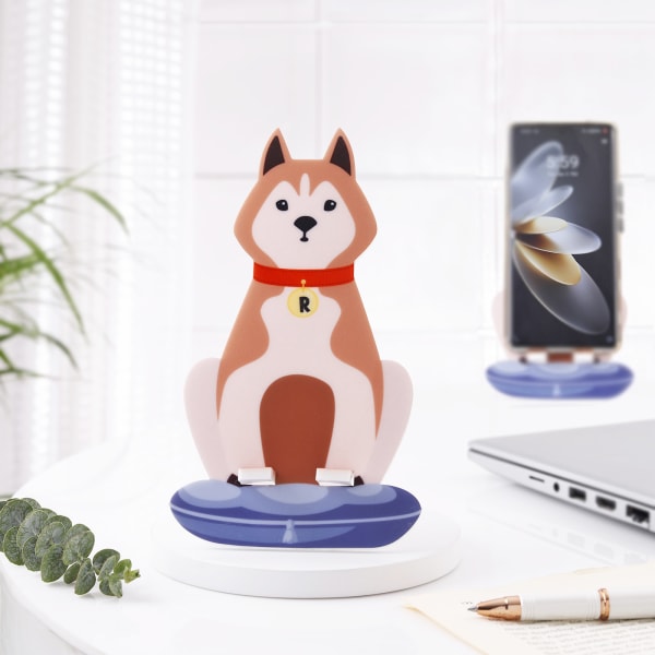 Dog-Shaped Personalized Mobile Stand