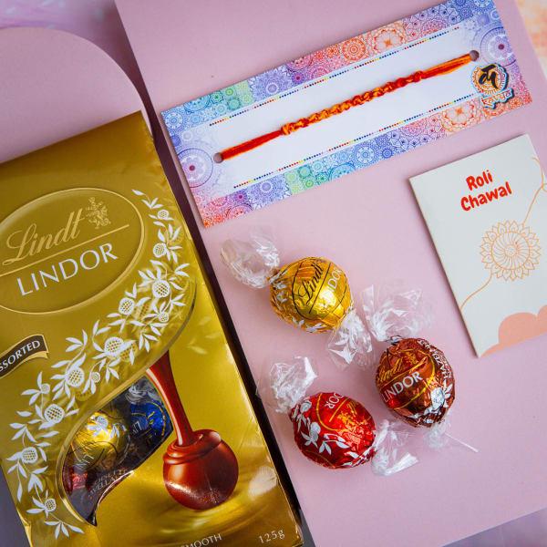Dori Dhaga With Lindt Assorted Chocolates