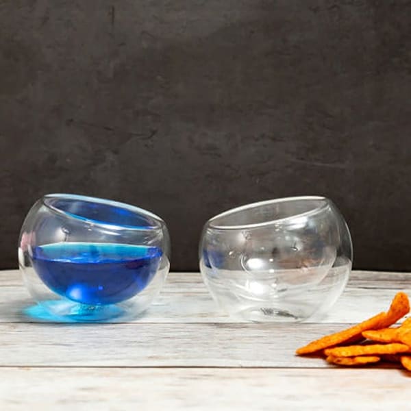 Double Walled Dessert And Starter Bowls - 80ml - Set Of 4