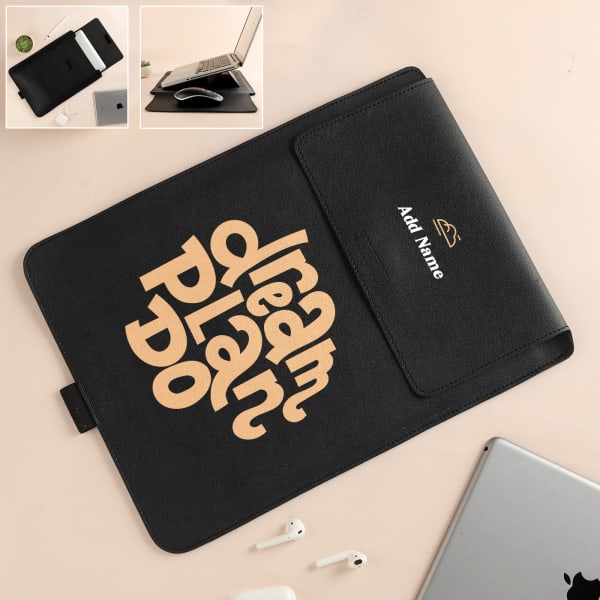 Dream Plan Do Personalized Laptop Sleeve
